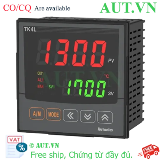 Ảnh của Đồng hồ nhiệt Autonics TK4L-14RC – Bộ điều khiển nhiệt độ PID chính xác