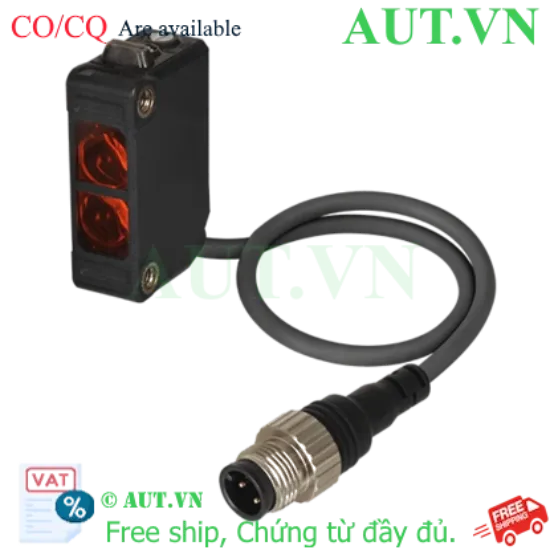 Ảnh của Cảm biến quang Autonics BJR1M-DDT-W-F | Phản xạ khuếch tán 1m, NPN, Chống dầu IP67F