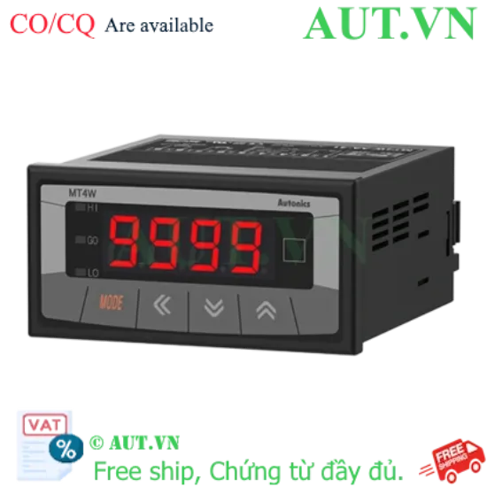 Ảnh của Đồng hồ đo đa năng Autonics MT4W-DA-11, Dòng DC, 12-24VDC - AUT VN