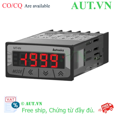 Ảnh của Đồng hồ đo đa năng Autonics MT4N-AV-4N: Đo Điện Áp AC & Tần Số, Chính Xác Cao, Chuẩn IP54 - AUT VN