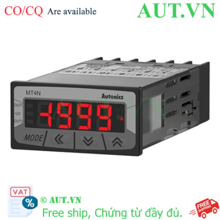 Ảnh của Đồng hồ đo dòng AC & Tần số Autonics MT4N-AA-EN - Chính xác cao, Chuẩn DIN, Chống bụi IP54 | AUT VN