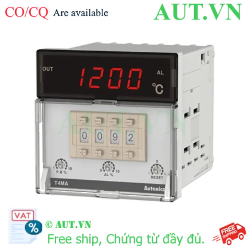 Ảnh của Đồng hồ nhiệt Autonics T4MA-B4RK8C-N - Chính hãng AUT VN