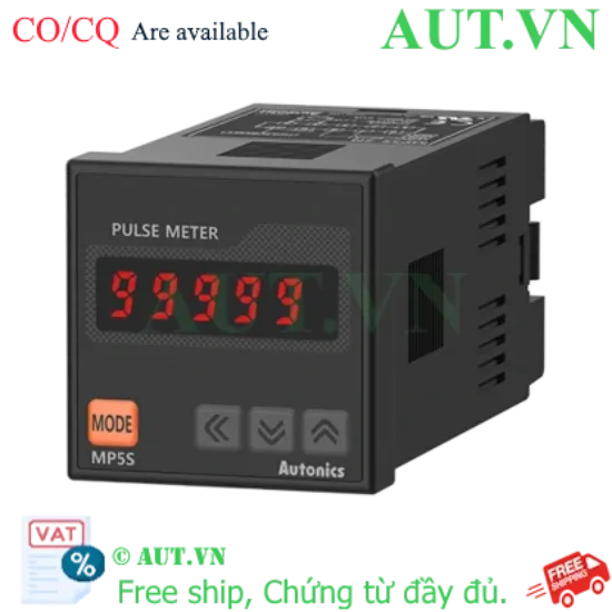 Ảnh của Đồng hồ đo đa năng Autonics MP5S-2N - 16 Chế độ đo, LED 5 số, Chuẩn IP54 | AUT VN