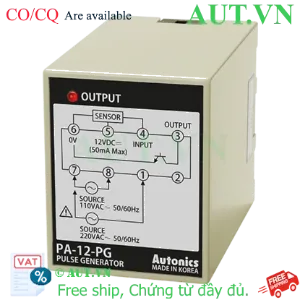 Ảnh của Bộ Điều Khiển Cảm Biến Autonics PA-12-PG | Chống Nhiễu ON-Delay, Chuyên NPN, Nguồn 12VDC - AUT VN