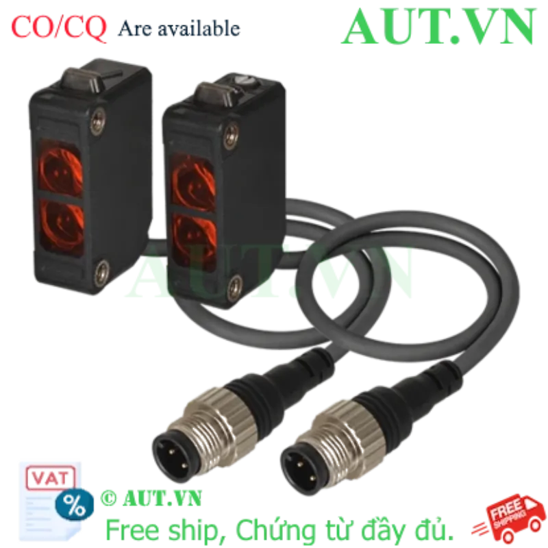 Ảnh của Cảm biến quang Autonics BJR15M-TDT-W-F | Thu Phát 15m, NPN, Chống Dầu IP67