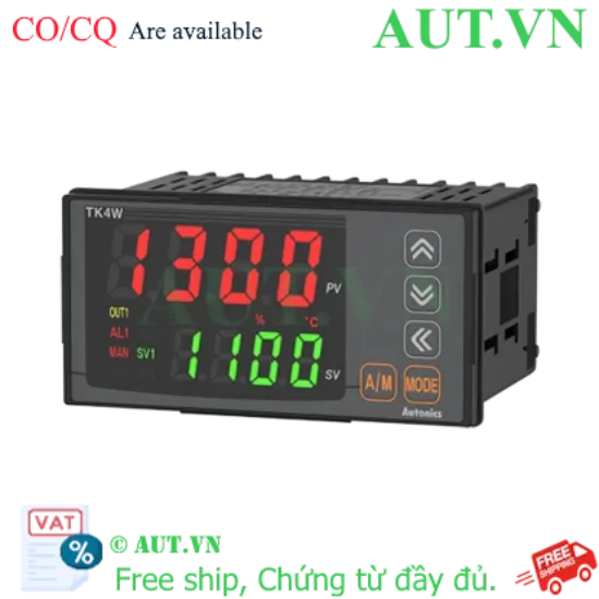 Ảnh của Đồng Hồ Nhiệt Autonics TK4W-B2RC: Điều Khiển PID, Ngõ Ra Kép Relay/SSR, Nguồn 24VAC/DC | AUT VN