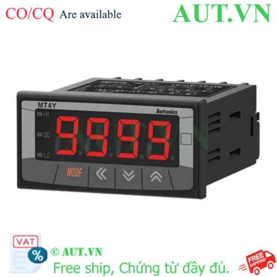 Ảnh của Đồng Hồ Đo Đa Năng Autonics MT4Y-AA-43 - Đo Dòng AC & Tần Số, Ngõ Ra 4-20mA, Chuẩn IP56 | AUT VN