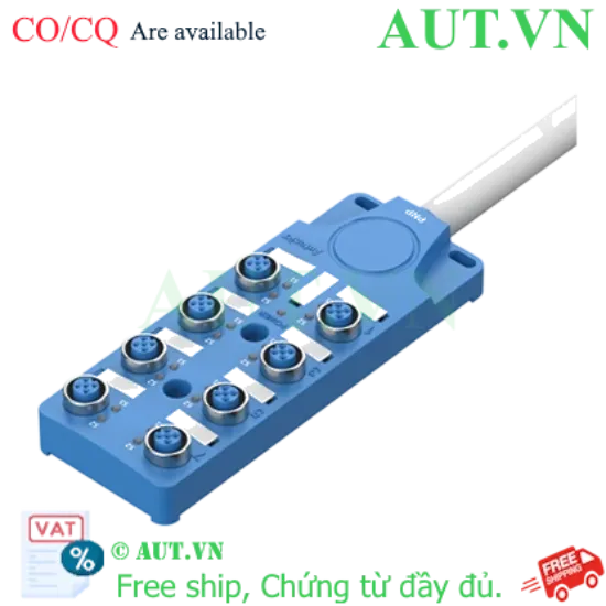 Ảnh của Hộp Nối Cảm Biến Autonics PT8-4DP5-5 (8 Cổng, Cáp 5m)