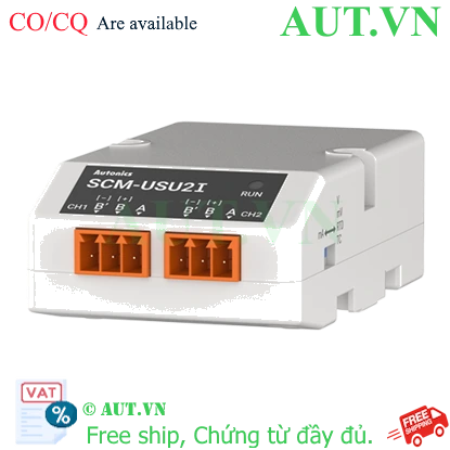 Ảnh của Module Thu Thập Nhiệt Độ Autonics SCM-USU2I - 2 Kênh, Kết Nối USB, Hỗ Trợ Đa Cảm Biến