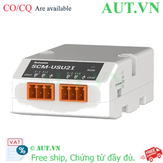 Ảnh của Module Thu Thập Nhiệt Độ Autonics SCM-USU2I - 2 Kênh, Kết Nối USB, Đa Cảm Biến (RTD/TC/Analog)