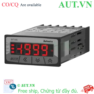Ảnh của Đồng hồ đo dòng điện AC & Tần số Autonics MT4N-AA-41 | Ngõ ra NPN, Chuẩn IP54 | AUT VN