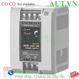Ảnh của Bộ Nguồn Xung Autonics SPB-240-48 | 48VDC 5A 240W - Thiết Kế Slim, Hiệu Suất 92%, Chính Hãng AUT VN