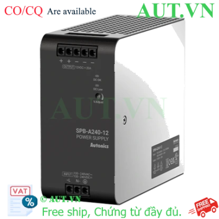 Ảnh của Bộ Nguồn Xung Autonics SPB-A240-48 | 48VDC 5A 240W | Lắp Ray DIN Chính Hãng AUT VN