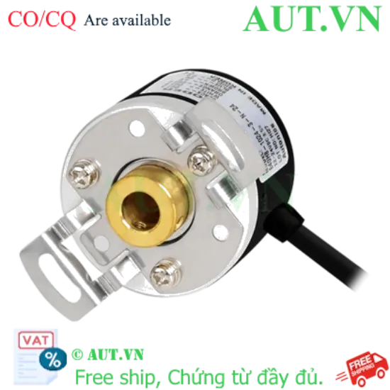 Ảnh của Encoder Autonics E40H8-1000-3-T-24 | Trục Rỗng Ø8mm, 1000 P/R, Ngõ Ra Totem Pole