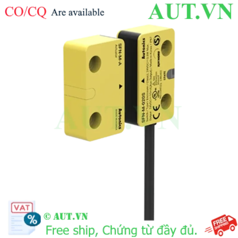 Ảnh của Khóa Cửa An Toàn Autonics SFN-M-050 (PNP, Loại Không Tiếp Điểm)