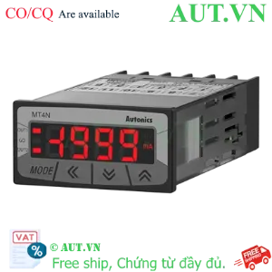 Ảnh của Đồng hồ đo dòng DC Autonics MT4N-DA-E5 | 2 Relay Cảnh Báo, Ngõ Ra 4-20mA, Chuẩn IP54 | AUT VN