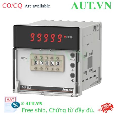 Ảnh của Đồng hồ đo đa năng Autonics MP5M-21 (Hiển thị 5 số, 2 ngõ ra)