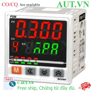 Ảnh của Cảm biến áp suất Autonics PSM4-VD - Bộ điều khiển áp suất 4 kênh chính xác cao