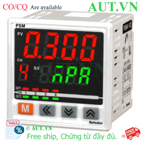 Ảnh của Cảm biến áp suất Autonics PSM4-VD - Bộ điều khiển áp suất 4 kênh chính xác cao