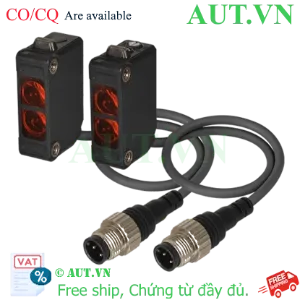 Ảnh của Cảm biến quang Autonics BJR15M-TDT-W - Thu Phát Riêng 15m, NPN, Chống Dầu IP67