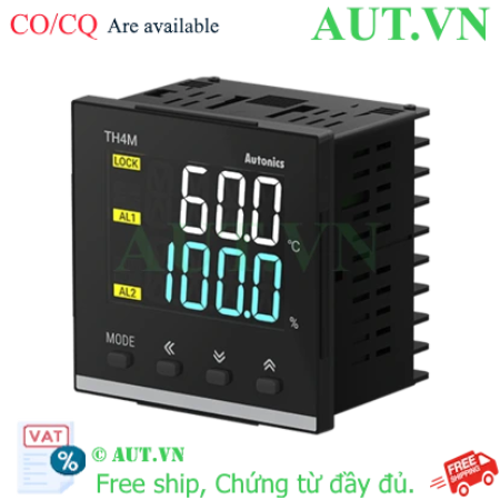 Ảnh của Đồng hồ nhiệt độ độ ẩm Autonics TH4M-24R chính hãng