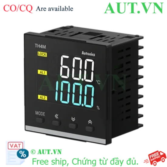Ảnh của Đồng hồ nhiệt độ độ ẩm Autonics TH4M-24R chính hãng