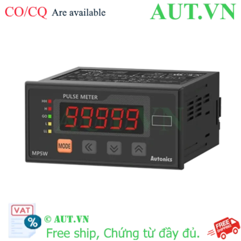 Ảnh của Đồng hồ đo đa năng Autonics MP5W-44 | 16 Chế độ đo, 5 Ngõ ra NPN | AUT VN