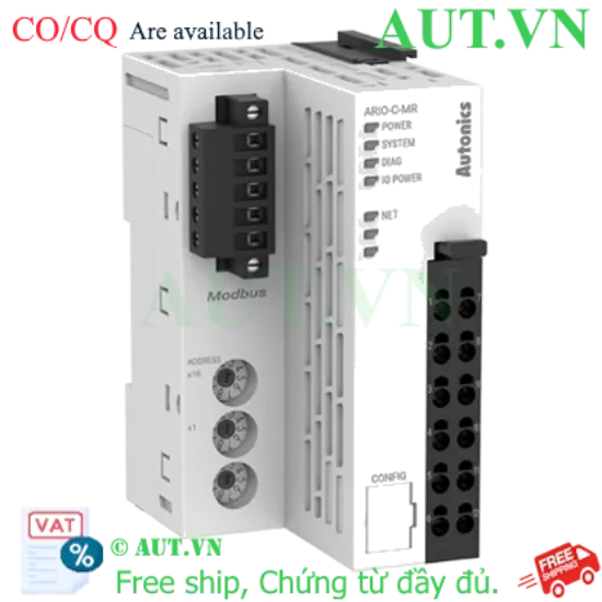 Ảnh của Bộ Kết Nối Remote I/O Autonics ARIO-C-MR | Modbus RTU, 32 Modules, USB 2.0