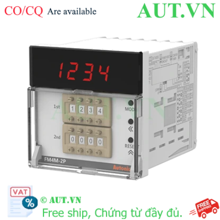 Ảnh của Bộ Đếm Autonics FM4M-2P4 (4 Số, 2 Giá Trị Cài Đặt) - Chính Hãng AUT VN