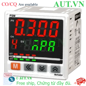 Ảnh của Bộ Hiển Thị Và Điều Khiển Áp Suất 4 Kênh Autonics PSM4-AR Chính Hãng