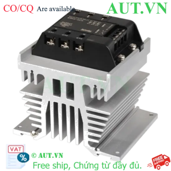 Ảnh của Relay Bán Dẫn 3 Pha Autonics SRH3-4475 | 75A, 90-240VAC, Chống Nhiễu Zero-Cross