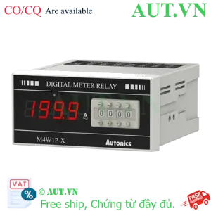Ảnh của Đồng Hồ Đo Dòng AC Autonics M4W1P-AA-5 | Chính Xác ±0.5%, Ngõ Ra Relay, LED Siêu Sáng - AUT VN