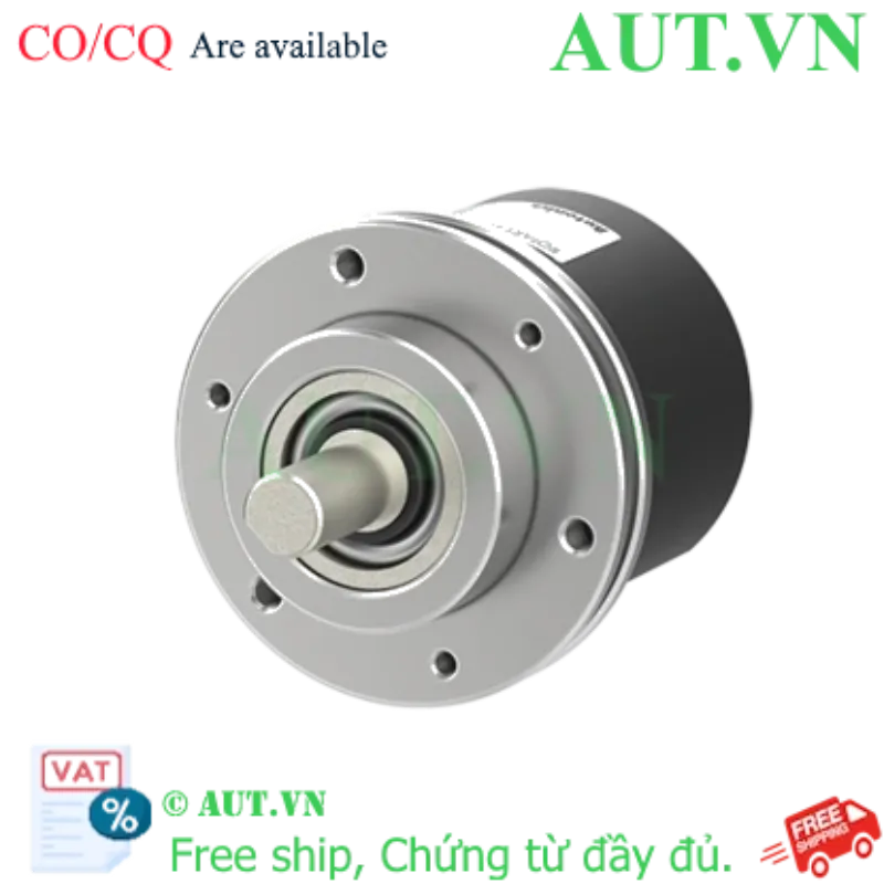 Ảnh của Cảm biến Encoder Autonics E58SC10-3600-3-T-24-CR | 3600 xung, Trục Ø10mm, Ngõ ra Totem Pole