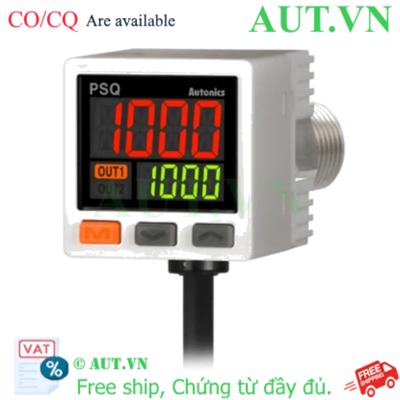 Ảnh của Cảm biến áp suất Autonics PSQ-BC1-R1/8 - Kỹ thuật số, IP65, R1/8