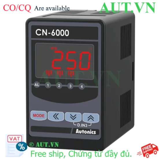 Ảnh của Bộ Chuyển Đổi Tín Hiệu Autonics CN-6100-R4 | Đa Năng RTD/TC/Analog | 4 Ngõ Ra Relay 5A | AUT VN