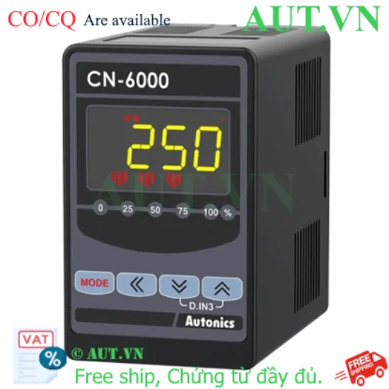 Ảnh của Bộ Chuyển Đổi Tín Hiệu Autonics CN-6101-C2 | Đa Năng RTD/TC/Analog, Ngõ Ra 0-20mA, Chính Xác Cao