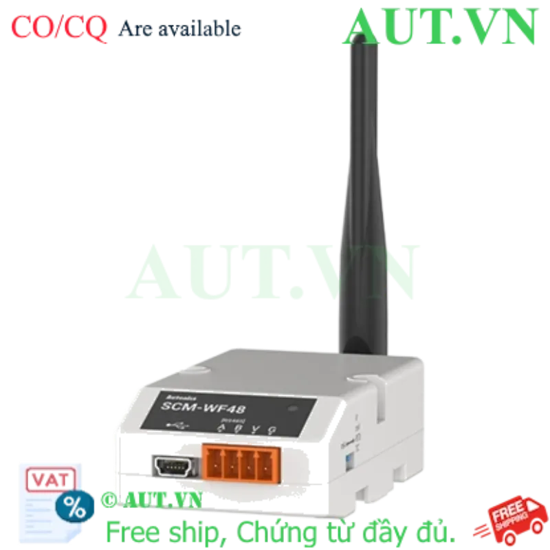 Ảnh của Bộ Chuyển Đổi Wi-Fi sang RS485/USB Autonics SCM-WF48 | Kết Nối Không Dây, Cấu Hình Dễ, Chuẩn Công Nghiệp