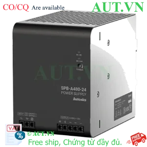 Ảnh của Bộ Nguồn Xung Autonics SPB-A480-48 | 48V 10A 480W | Lắp Ray DIN, Hiệu Suất 92% | AUT VN