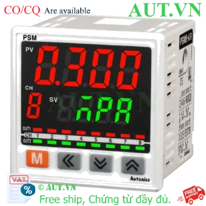 Ảnh của Bộ Hiển Thị Và Điều Khiển Áp Suất 8 Kênh Autonics PSM8-AR