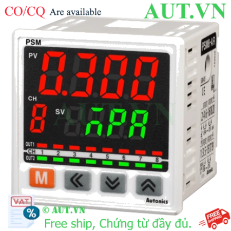 Ảnh của Bộ Hiển Thị Và Điều Khiển Áp Suất 8 Kênh Autonics PSM8-AR