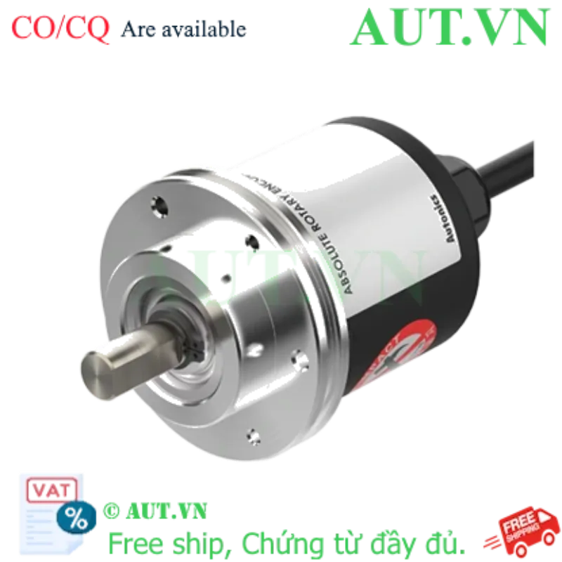 Ảnh của Encoder Autonics EP58SC10-1024-2R-N-24 | 1024 Xung, Trục 10mm, Ngõ ra NPN