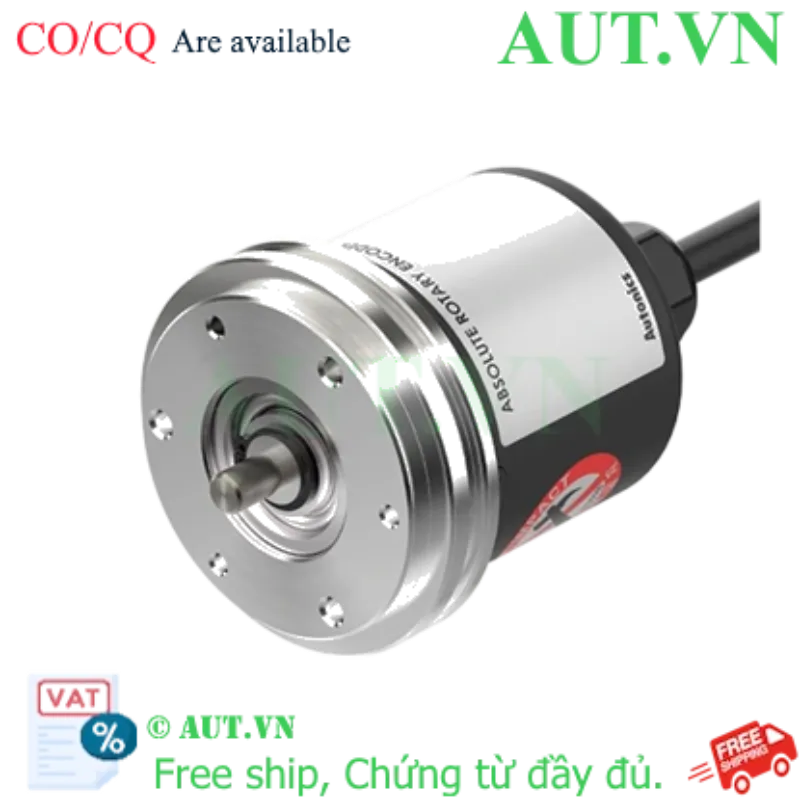 Ảnh của Encoder Autonics EP58SS6-1024-2F-N-5 | 1024 Xung, NPN, Trục 6mm