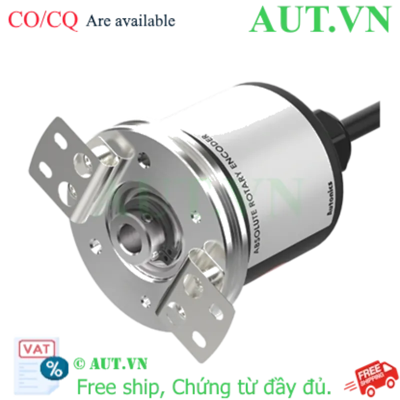 Ảnh của Encoder Autonics EP58HB8-1024-2F-N-24 | 1024 Xung, Ngõ Ra NPN, Trục Ø8mm