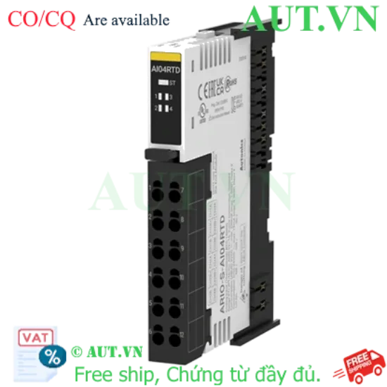 Ảnh của Remote I/O Autonics ARIO-S-AI04RTD - 4 kênh đầu vào RTD