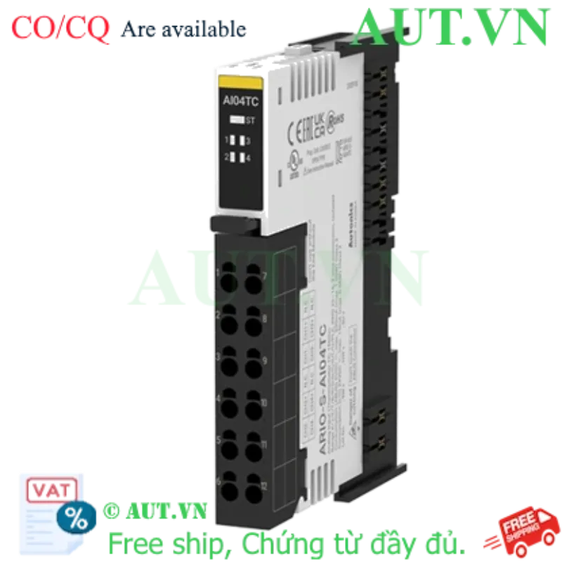Ảnh của Remote I/O Autonics ARIO-S-AI04TC (Input Analog Thermocouple 4 Kênh)