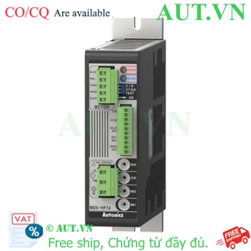 Ảnh của Bộ Điều Khiển Động Cơ Bước 5 Pha Autonics MD5-HF14 | Vi Bước 250-Division, Chạy Êm, Chính Hãng