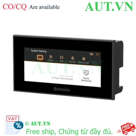 Ảnh của Màn hình HMI Autonics GP-A046-T9D6 4.6 inch Chính Hãng