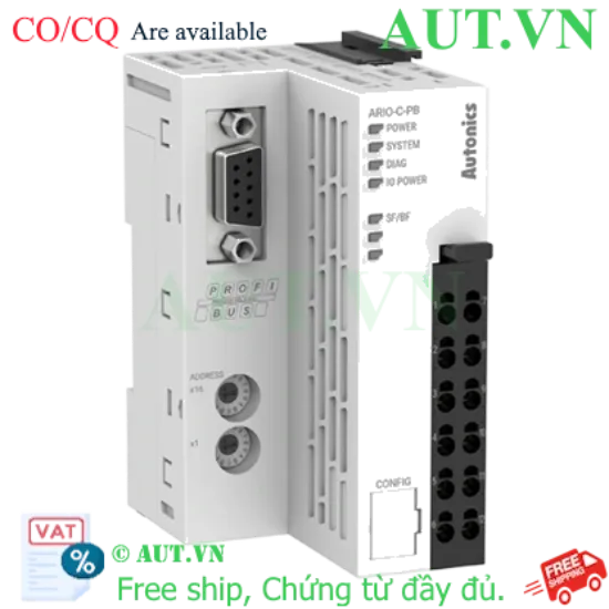 Ảnh của Remote I/O Autonics ARIO-C-PB Profibus DP - 12Mbps, 32 Mô-đun, Cổng USB