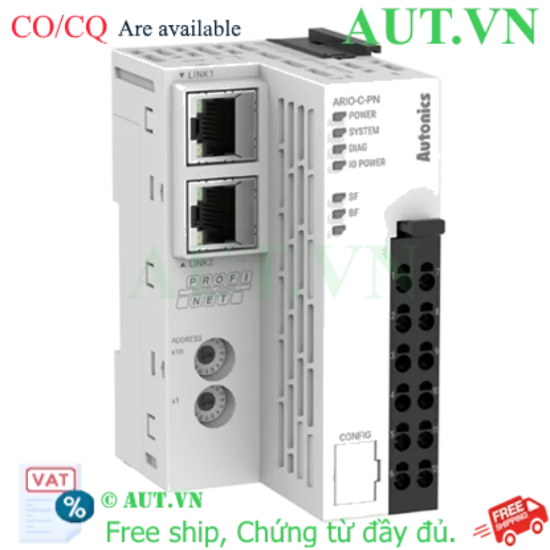 Ảnh của Remote I/O Autonics ARIO-C-PN Profinet Chính Hãng