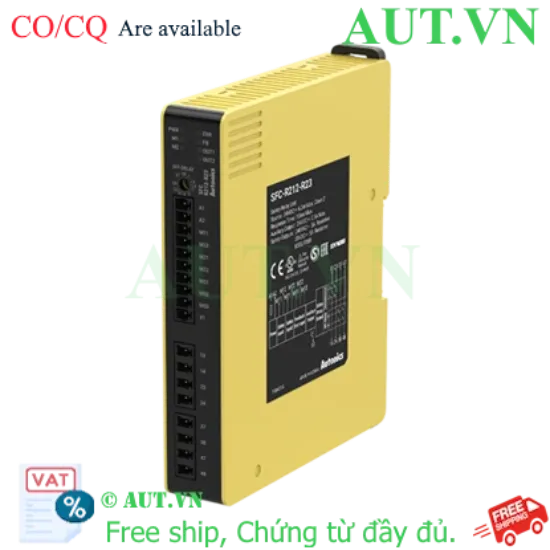 Ảnh của Rơ le an toàn Autonics SFC-R212-R23-L | 24VDC, Chuẩn SIL3/PLe, 2 Ngõ Vào